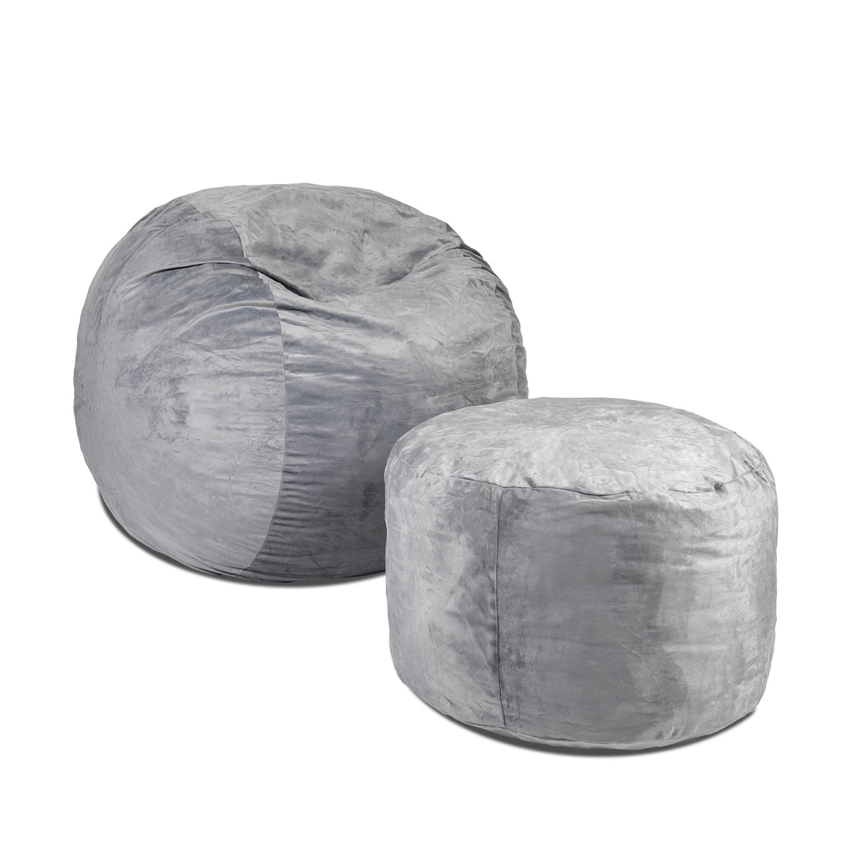 Fuf® Chair and Ottoman Bundle - Includes Fuf® Large and Fuf Pouf™