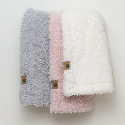 ANGEL PLUSH BLANKET | BIG - DUSTY PINK