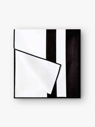 Noir Microfiber Beach Towel