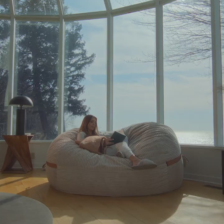 Fuf® 4Ft Foam Bean Bag