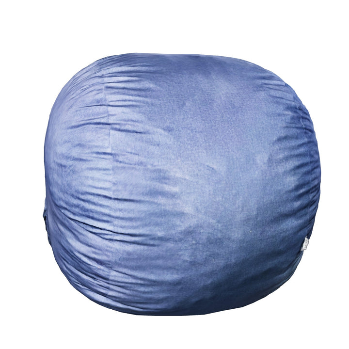 Fuf medium foam filled beanbag chair view in your home