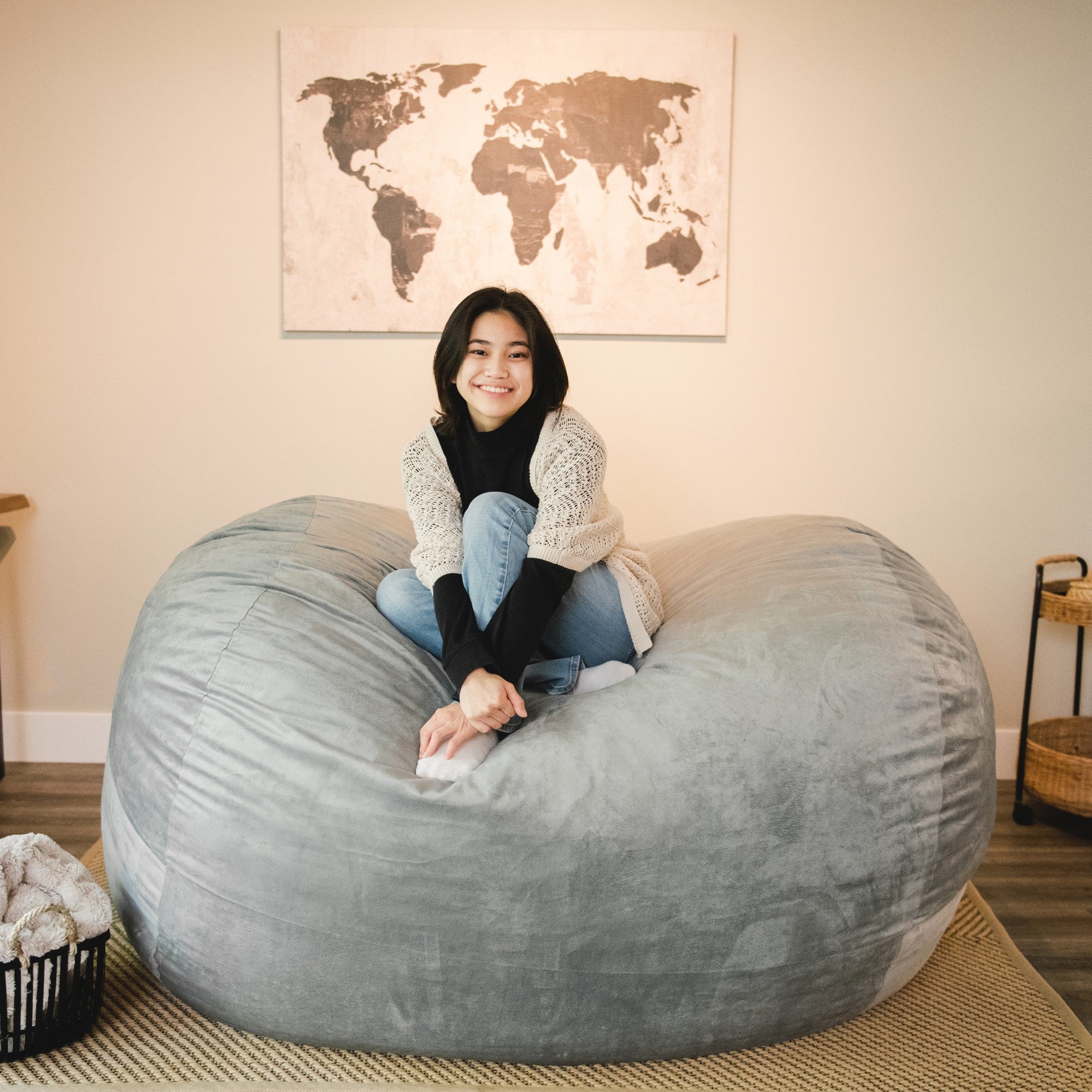 Large bean bags online near me