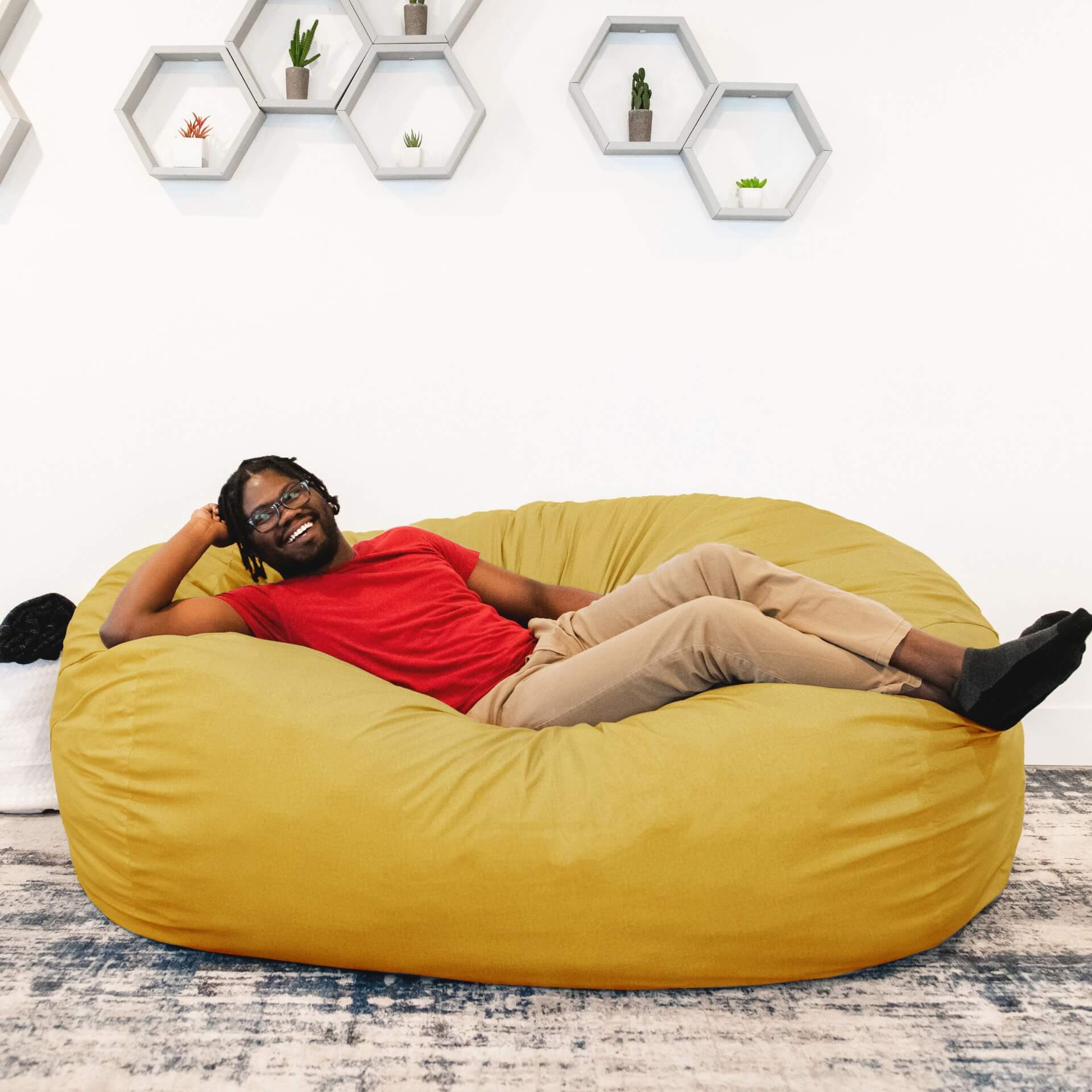 The biggest bean bag hot sale