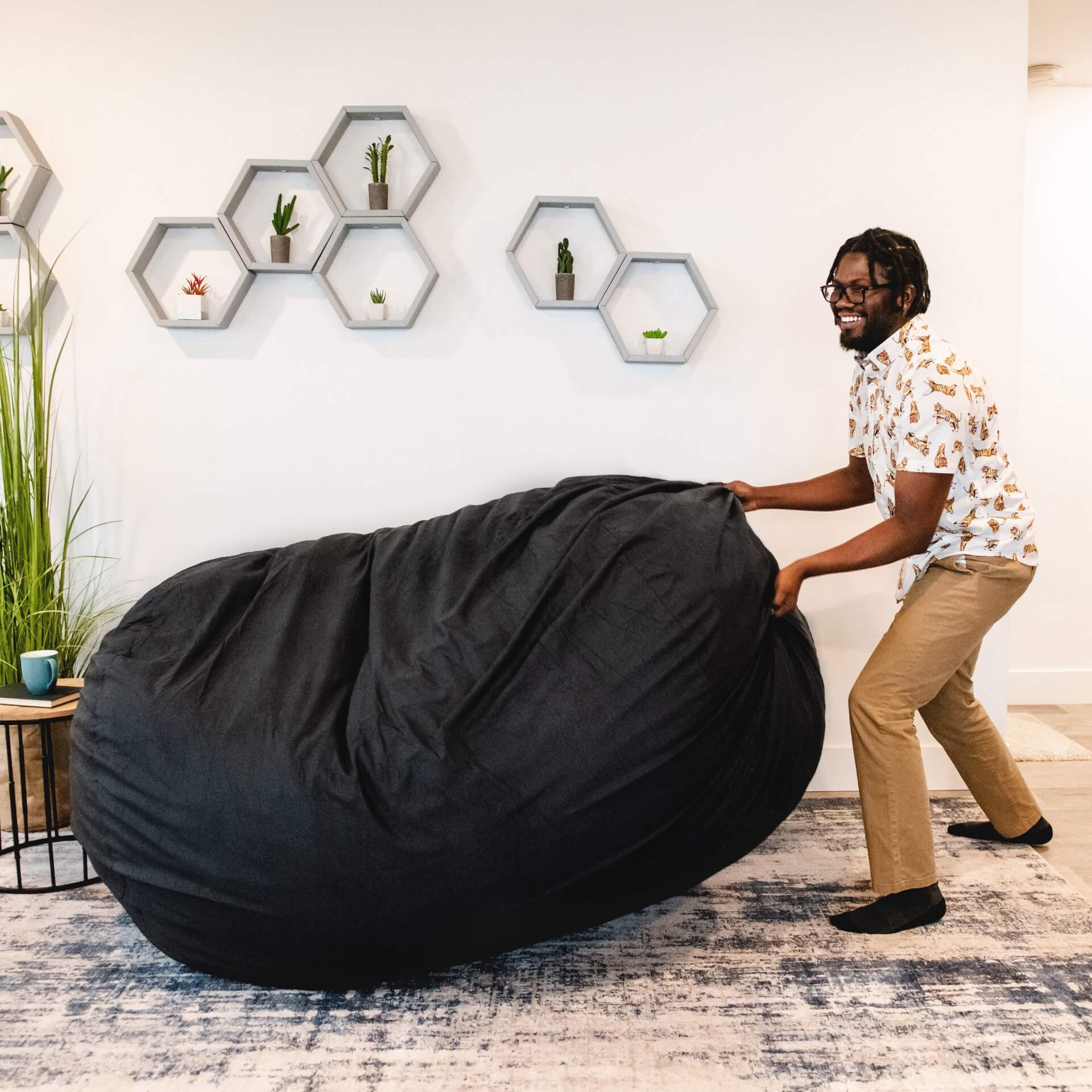 Medium sized discount bean bag chairs