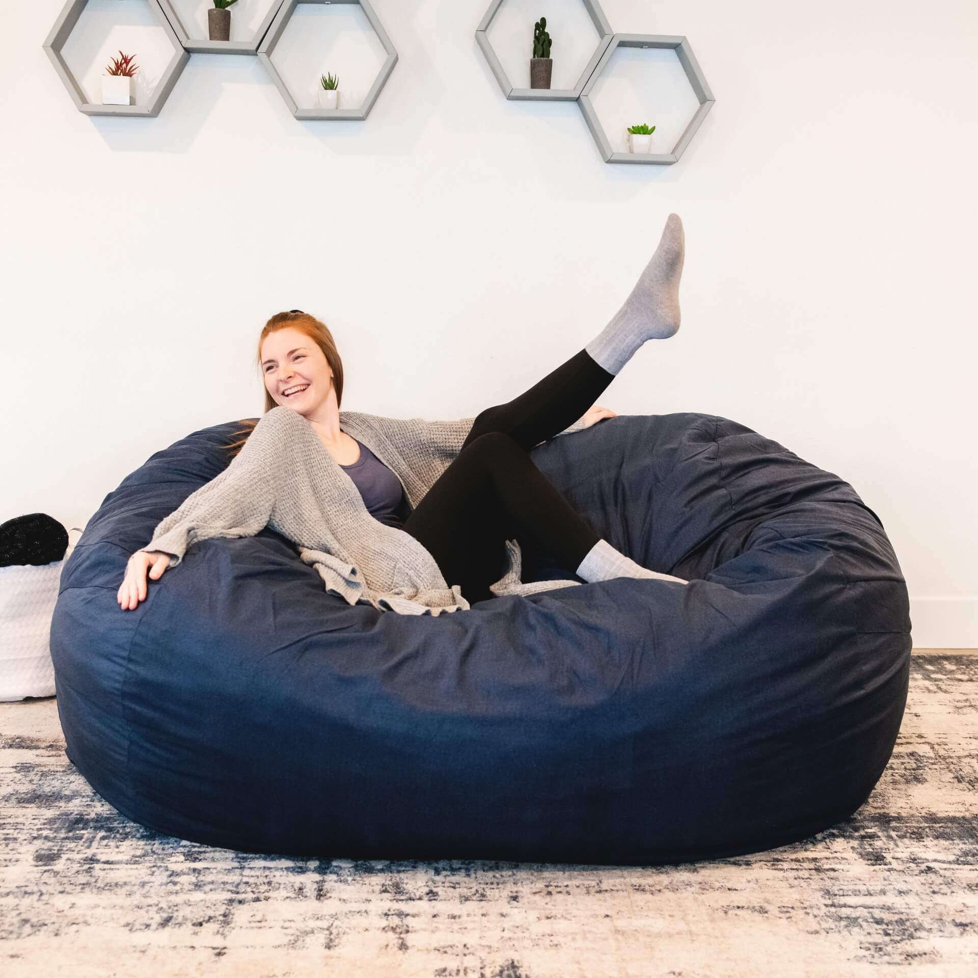 Big Joe Fuf XXL Foam Filled Bean Bag Chair