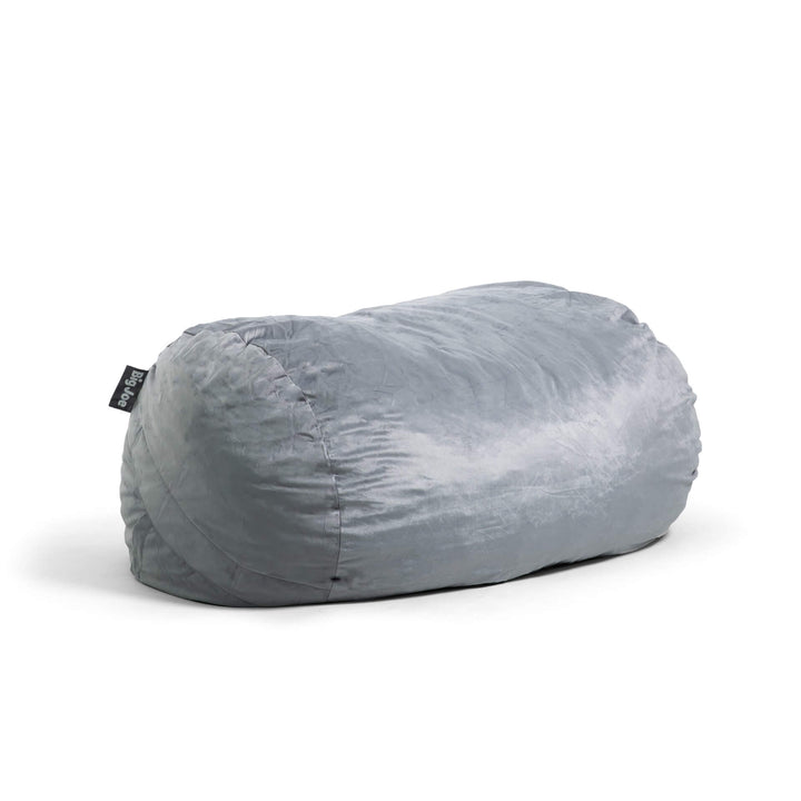 Fuf Media Lounger w/ Removable Cover foam filled #color_gray-plush