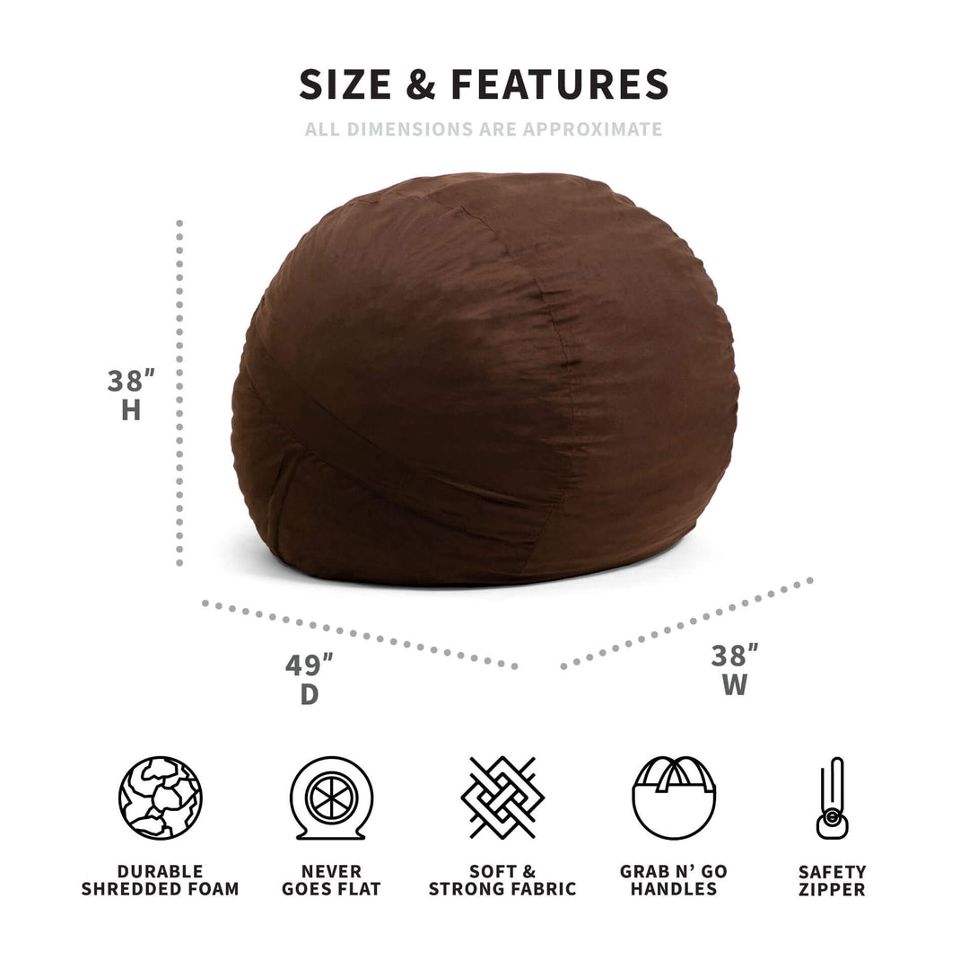 Dimensions Fuf large brown #color_cocoa-lenox