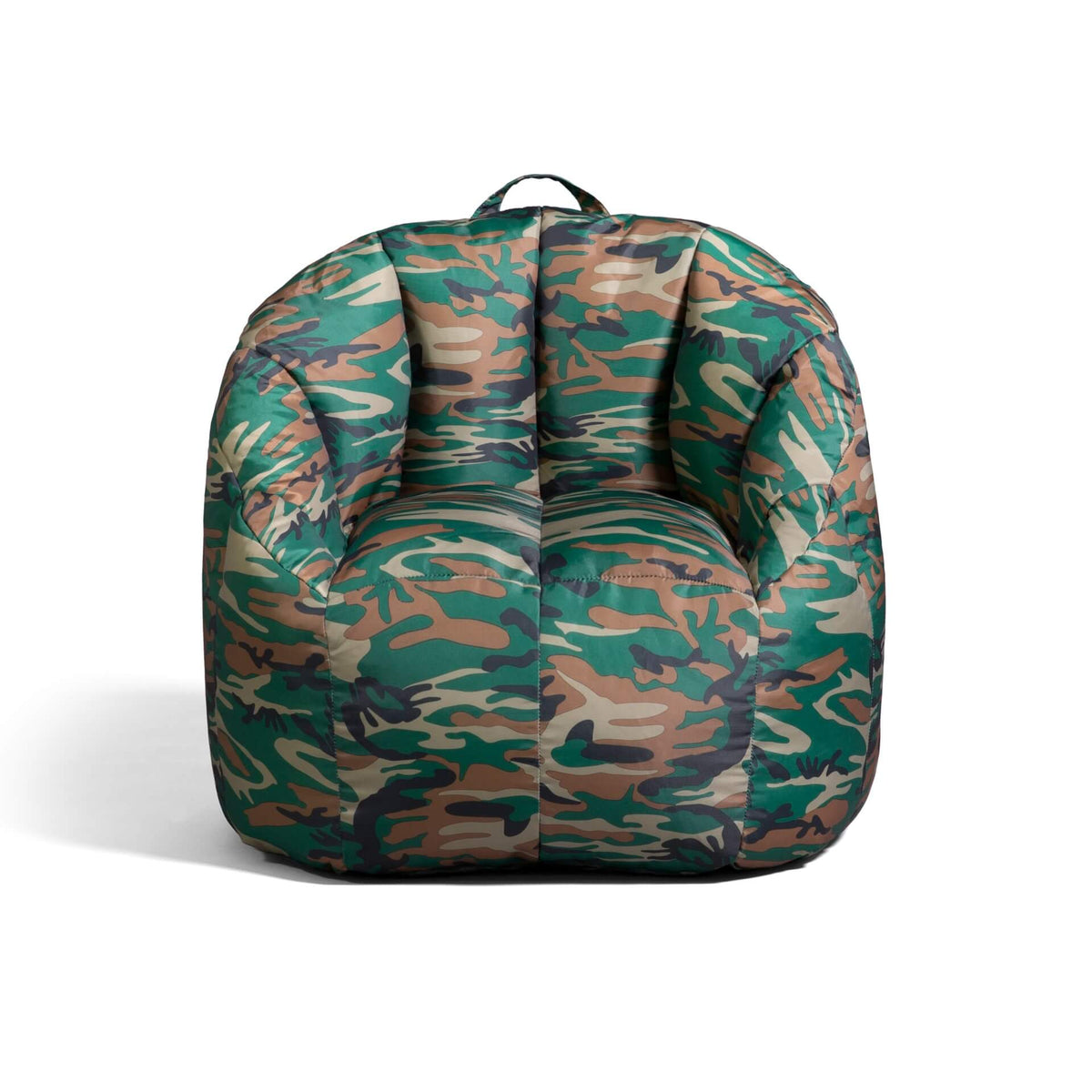 Camo Bean Bag Chair for Teens Front 