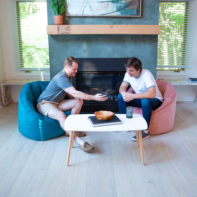Milano Plush Bean Bag Chair with backrest for Teens and Adults unwind with friends  