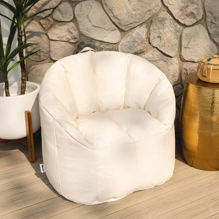 Outdoor Vinyl Patio Chair outdoor furniture  #color_white-marine-vinyl