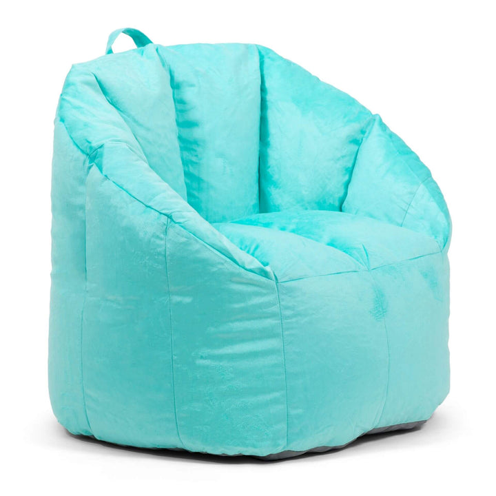 Milano bean filled Beanbag Chair Front #color_mint-plush
