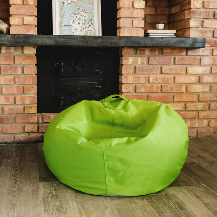 Small bean filled bean bag for kids #color_spicy-lime-smartmax