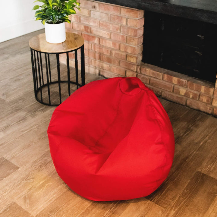 Red indoor beanbag for kids #color_red-smartmax