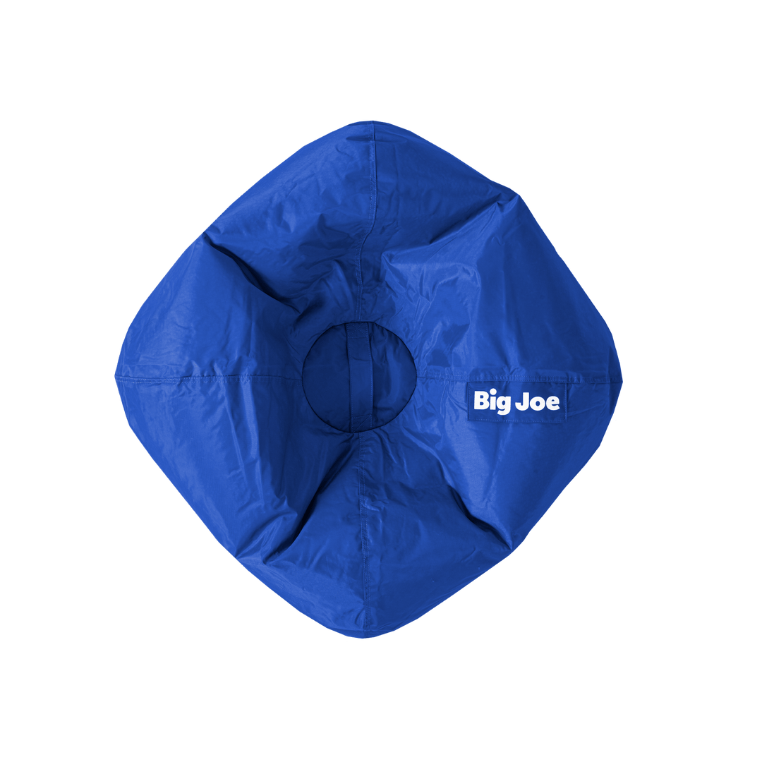 Top view blue beanbag for kids #color_sapphire-smartmax