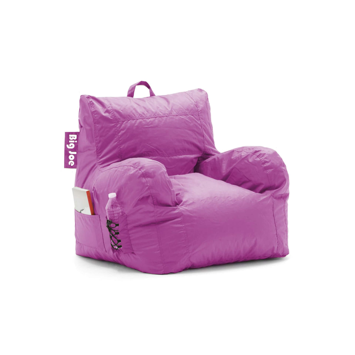 Dorm bean filled beanbag chair purple 
