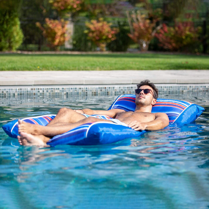Kona pool float pool lounger #color_blurred-americana