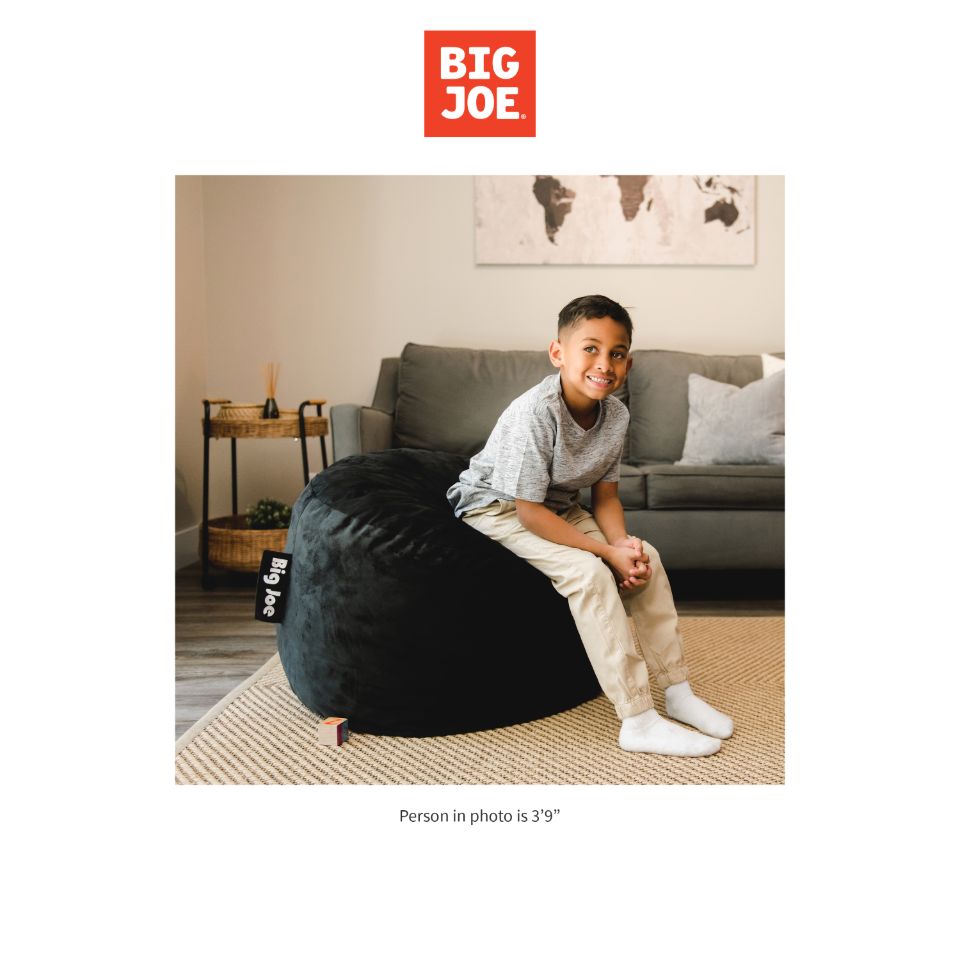 Big Joe Small Fuf Bean Bag Chair - Turquoise Plush