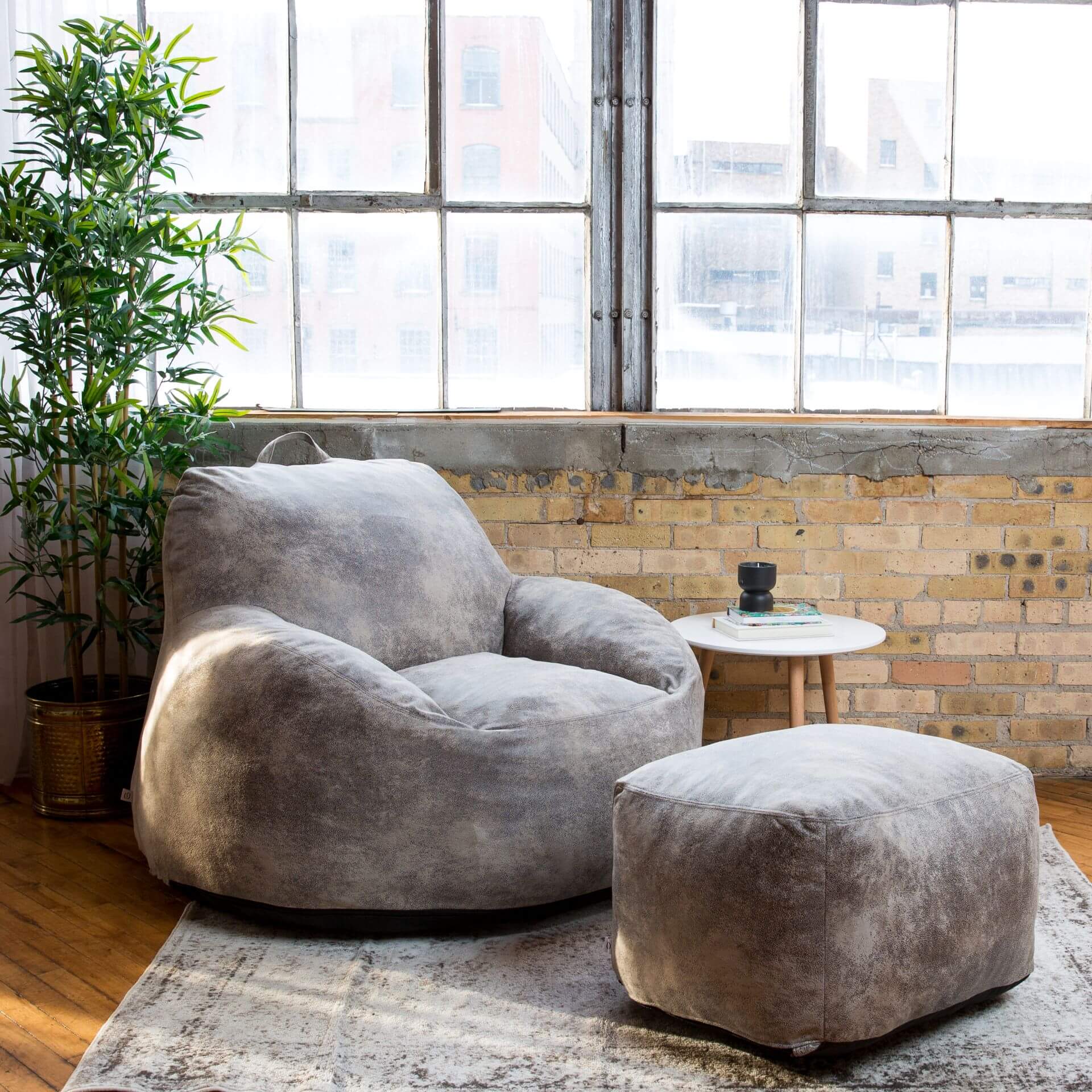 Nestle™ Foam Oversized Chair | Big Joe® Oversized Bean Bag Chairs