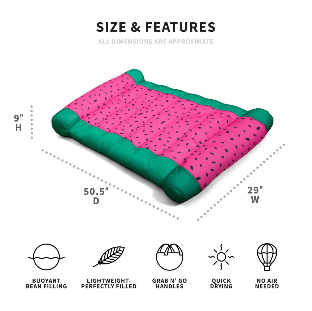 Dimensions kona hammock 