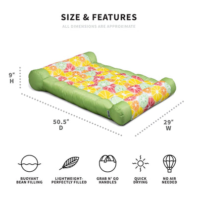 Dimensions pool float kona hammock 