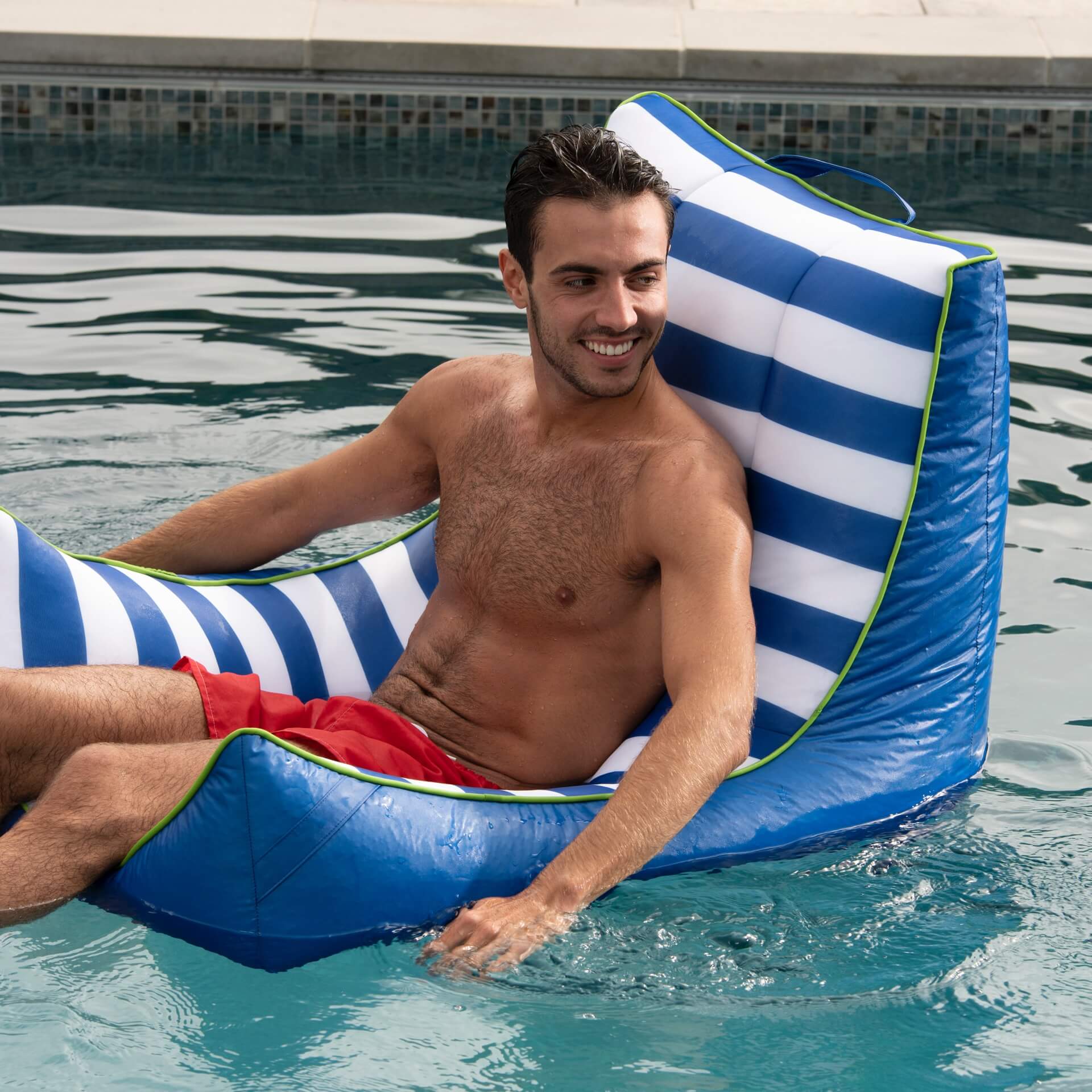 Big joe pool float chair new arrivals