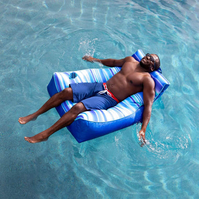 Captain's Pool Float pool float Blurred Blue