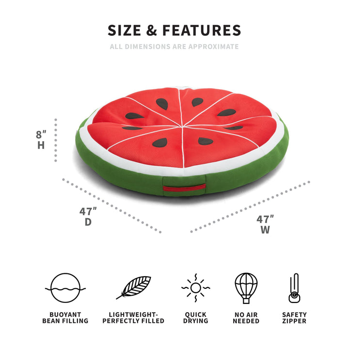 Fruit Slice Large watermelon pool float dimensions #style_watermelon