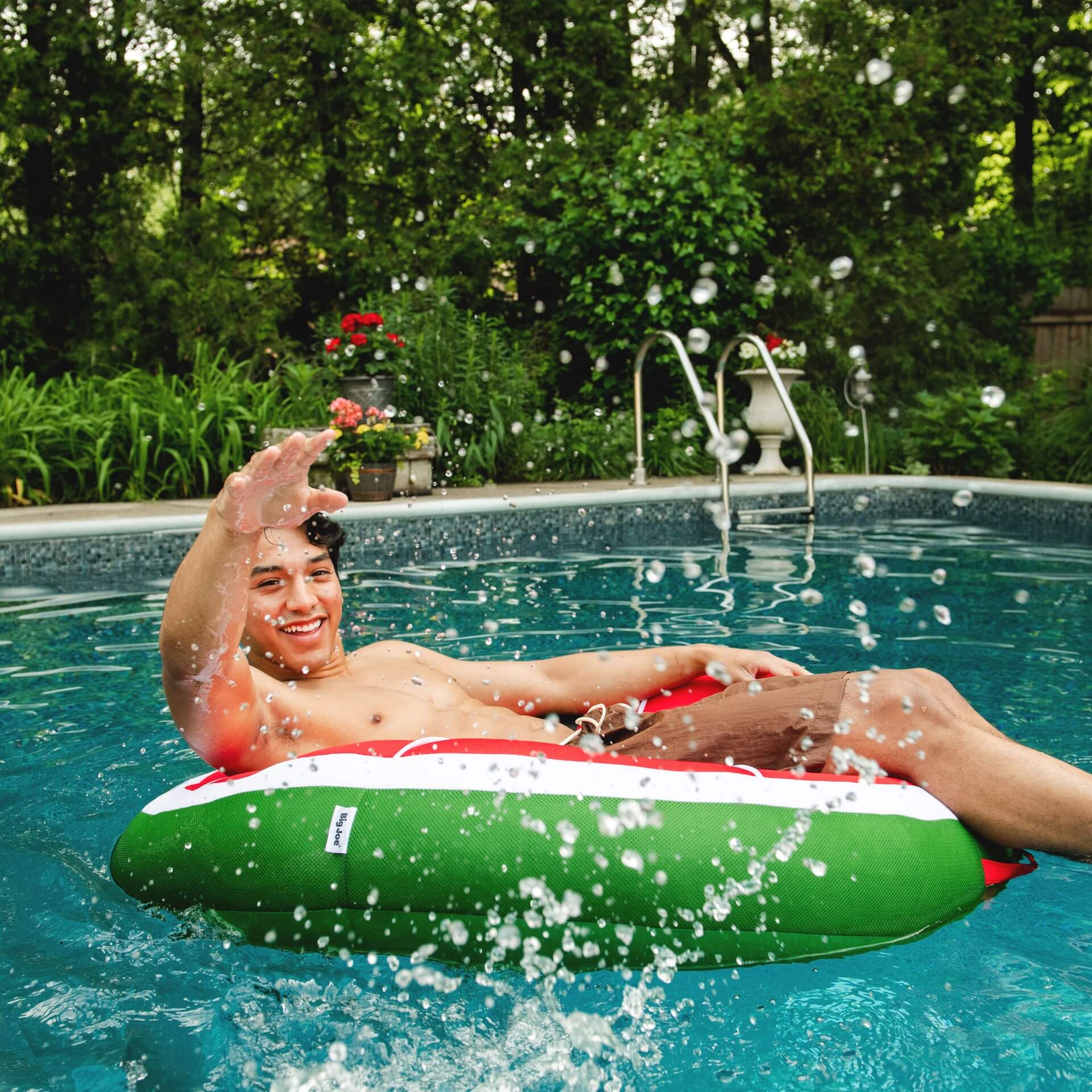 Large Fruit Slice Round Pool Float Big Joe Pool Float