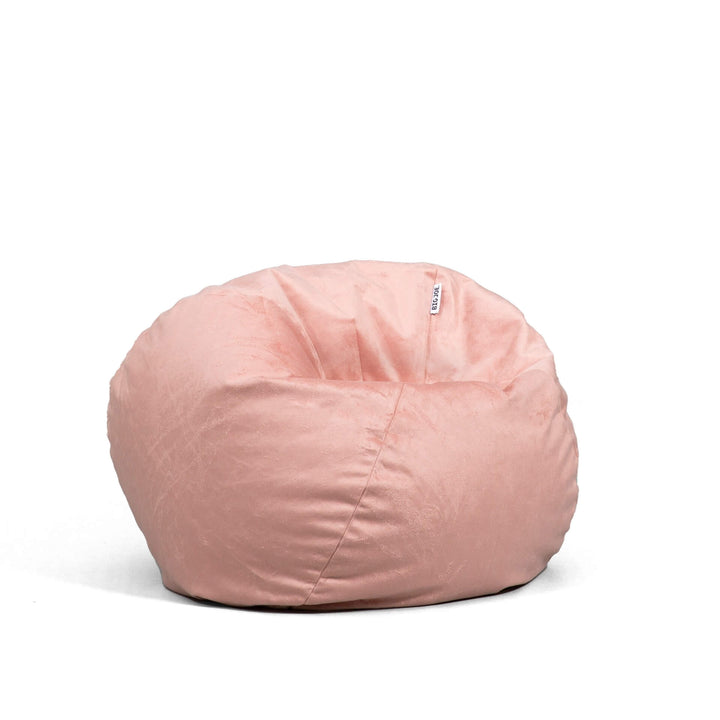 Toddler beanbag chair in pink #color_desert-rose-plush