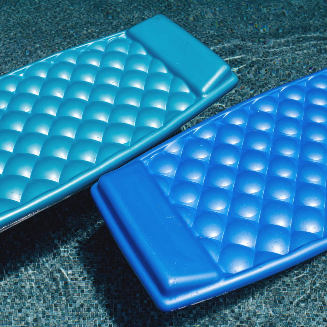 Two options pool float loungers #color_aquaria-blue